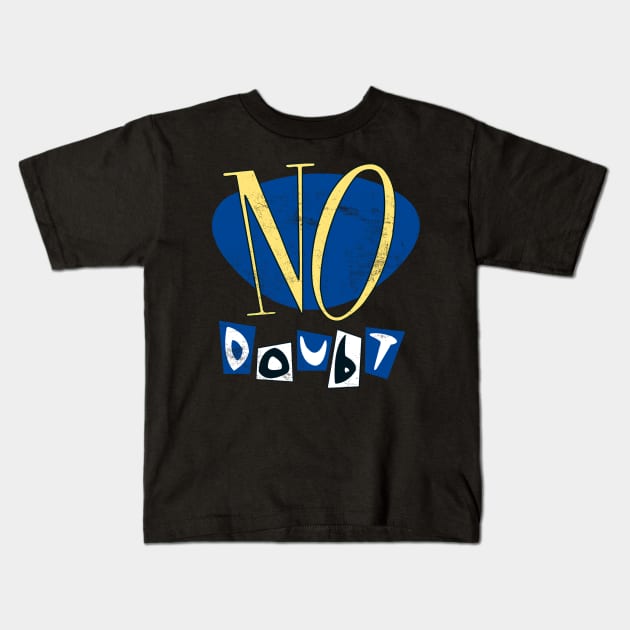 Vintage No Doubt Kids T-Shirt by Honocoroko